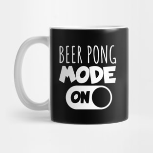 Beer pong mode on Mug